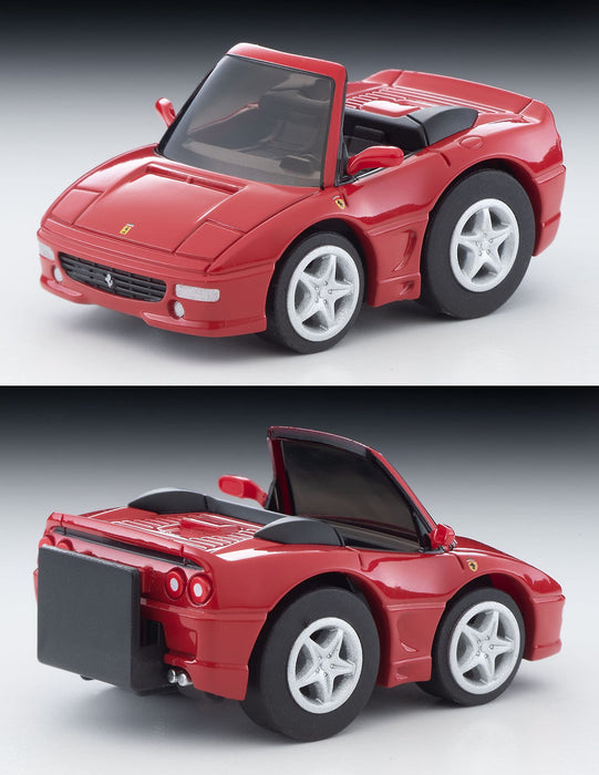 Tomytec Choroq Zero Z-78C Red Ferrari F355 Spider Finished Model 324348- Japan Figure Store - #1 Bring To You The Best Japanese Goods