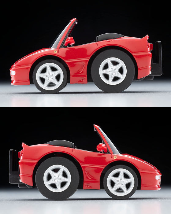 Tomytec Choroq Zero Z-78C Red Ferrari F355 Spider Finished Model 324348- Japan Figure Store - #1 Bring To You The Best Japanese Goods