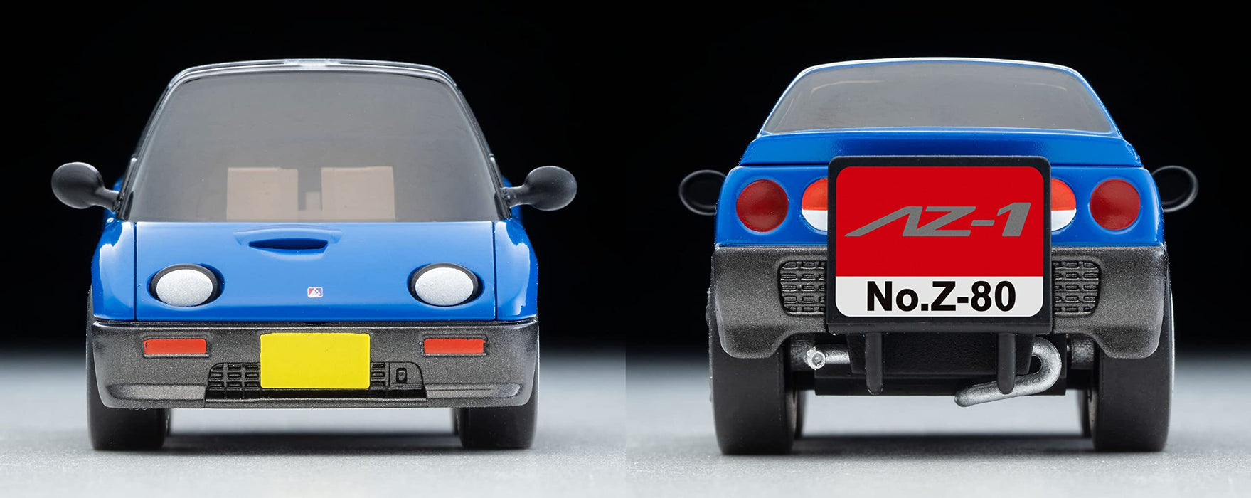 Tomytec Blue/Gray Autozam Az-1 Choroq Zero Z-80B Finished Car Model- Japan Figure Store - #1 Bring To You The Best Japanese Goods