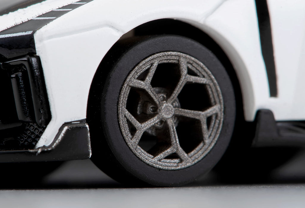 Tomytec Choroq Zero Z-81A Nissan GT-R50 White Finished Product- Japan Figure Store - #1 Bring To You The Best Japanese Goods