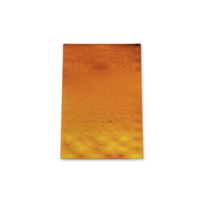 Circular Sticker X Series Polarized Orange (2.0-6.0Mm) (1 Sheet)- Japan Figure Store - #1 Bring To You The Best Japanese Goods