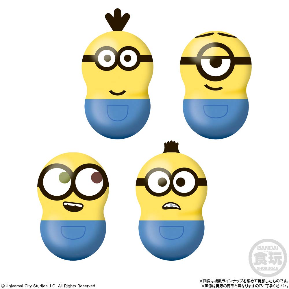 BANDAI CANDY Coo'Nuts Minions Fever 14Pcs Box Candy Toy- Japan Figure Store - #1 Bring To You The Best Japanese Goods
