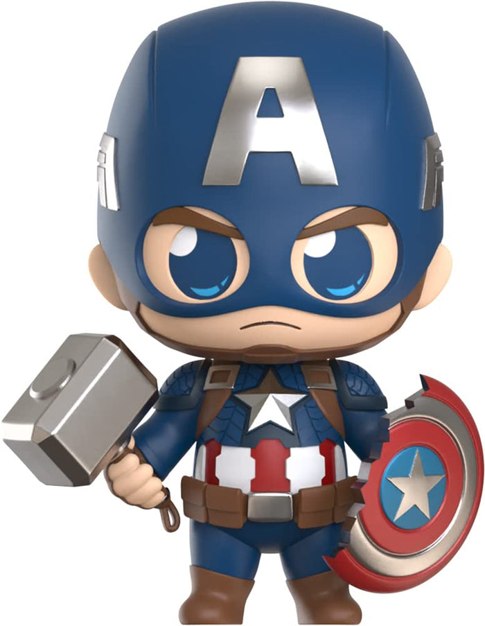 Cosbi Marvel Collection Movie Avengers/Endgame Captain America #010 Non-Scale Figure Blue Height Approx. 8Cm Cbx039- Japan Figure Store - #1 Bring To You The Best Japanese Goods
