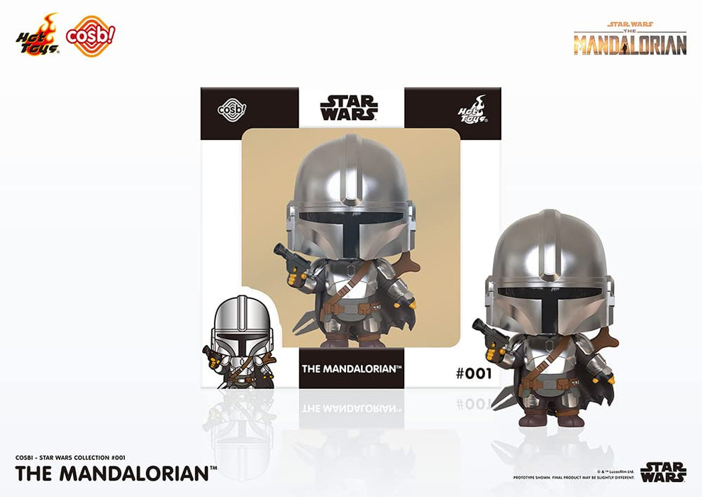 Cosbi Star Wars Collection Tv Drama Mandalorian Mandalorian #001 Non-Scale Figure Silver Height Approx. 8Cm Cbx050- Japan Figure Store - #1 Bring To You The Best Japanese Goods