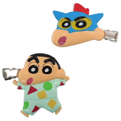 Crayon Shin-Chan [Hair Clip] Bangs Clip Set Of 2 / Shinnosuke B- Japan Figure Store - #1 Bring To You The Best Japanese Goods