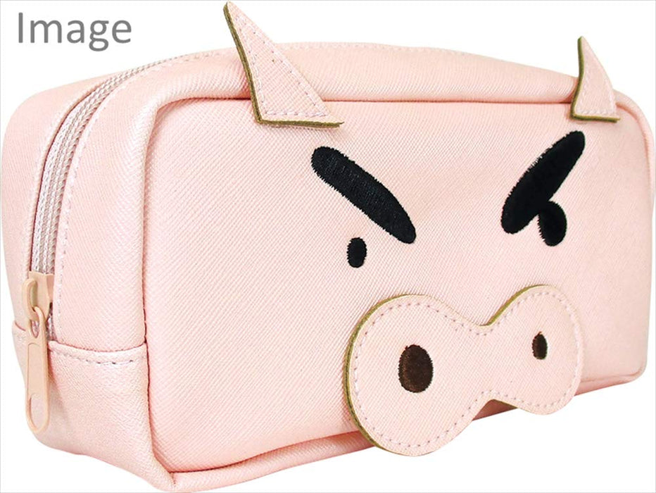 T'S FACTORY Crayon Shin-Chan Close Up Pen Case Buriburizaemon- Japan Figure Store - #1 Bring To You The Best Japanese Goods