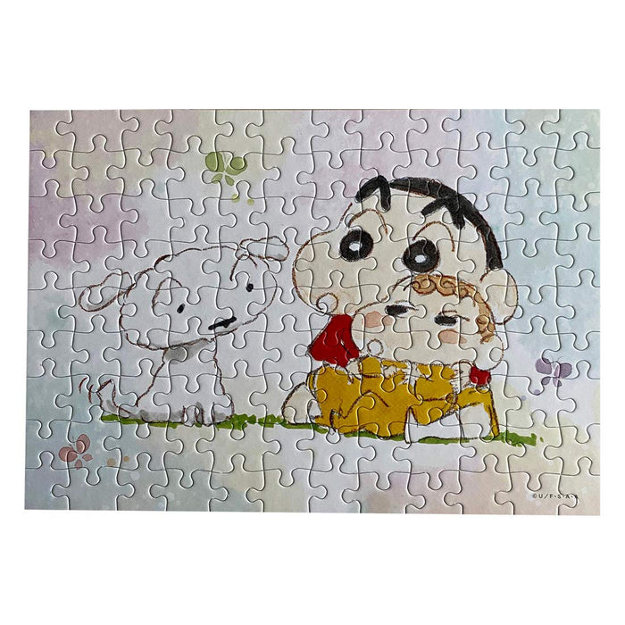 APPLEONE Kyst2890Em Jigsaw Puzzle Crayon Shin-Chan Shinnosuke, Himawari And Shiro 108 Pieces- Japan Figure Store - #1 Bring To You The Best Japanese Goods