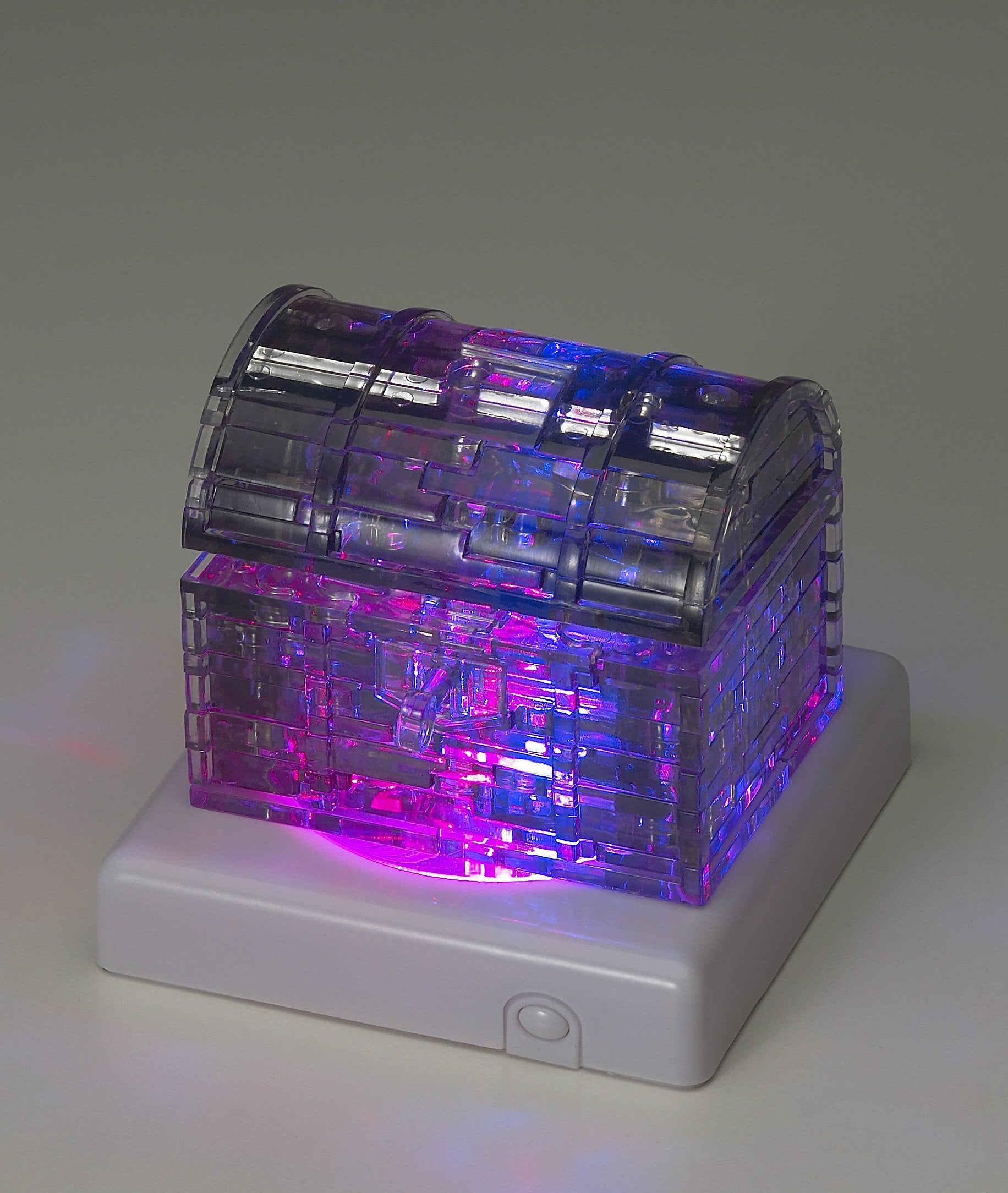 Beverly Crystal Puzzle 52 Pieces Treasure Box Black 50137 Crystal 3D Puzzles- Japan Figure Store - #1 Bring To You The Best Japanese Goods