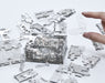 Beverly Crystal Puzzle 52 Pieces Treasure Box Black 50137 Crystal 3D Puzzles- Japan Figure Store - #1 Bring To You The Best Japanese Goods