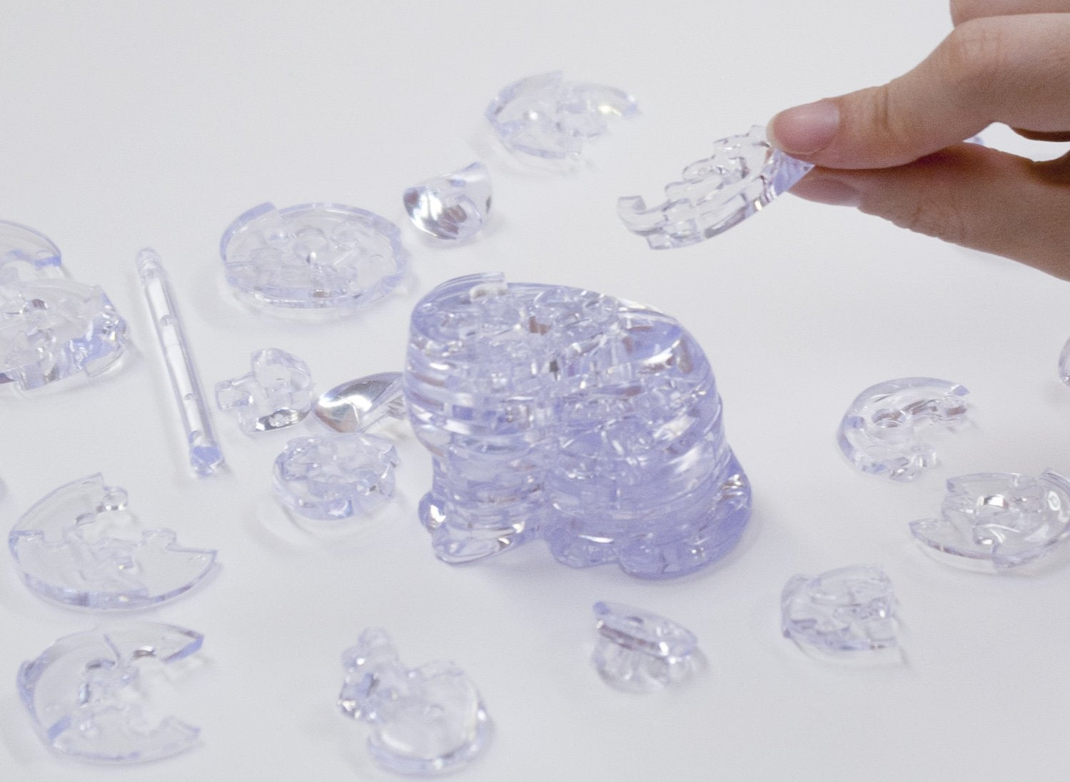 Beverly Crystal 3D Puzzle 50155 Cat Animal 3D Puzzles Crystal Jigsaw Puzzle- Japan Figure Store - #1 Bring To You The Best Japanese Goods