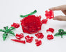 Beverly Crystal 3D Puzzle 50113 Red Rose 3D Flower Jigsaw Puzzle Block Toys- Japan Figure Store - #1 Bring To You The Best Japanese Goods