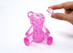 Beverly Teddy Bear (Pink) Standard Crystal Puzzles Teddy Bear 3D Puzzle Toys- Japan Figure Store - #1 Bring To You The Best Japanese Goods