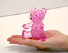 Beverly Teddy Bear (Pink) Standard Crystal Puzzles Teddy Bear 3D Puzzle Toys- Japan Figure Store - #1 Bring To You The Best Japanese Goods