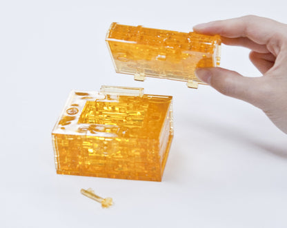 Beverly Crystal 3D Puzzle 50088 Treasure Box Crystal 3D Jigsaw Puzzle Block Toys- Japan Figure Store - #1 Bring To You The Best Japanese Goods