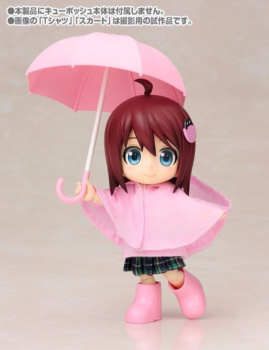 Cu-poche Extra 03p Rainy Day's Set Pink Figure Kotobukiya- Japan Figure Store - #1 Bring To You The Best Japanese Goods
