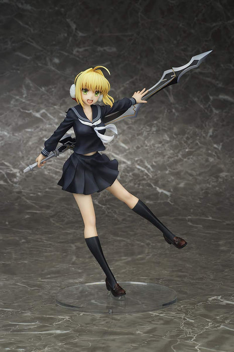 Quesq Fate/Extella Link Nero Claudius Winter Rome Costume Figure 1/7 Scale Japan- Japan Figure Store - #1 Bring To You The Best Japanese Goods