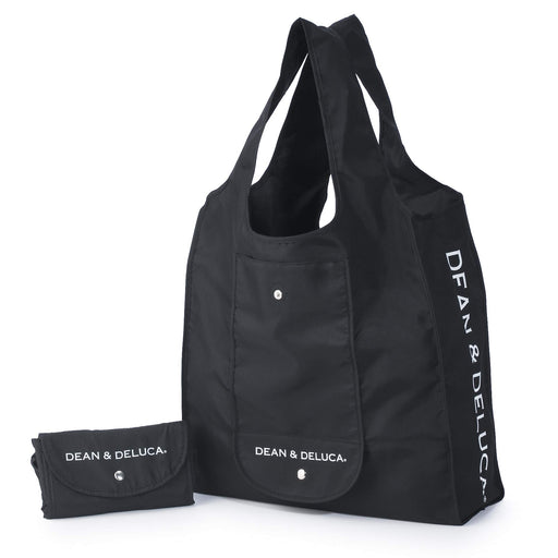Dean & Deluca Eco Bag Foldable Lightweight Compact Plastic Japan - Black Shopping Bag- Japan Figure Store - #1 Bring To You The Best Japanese Goods