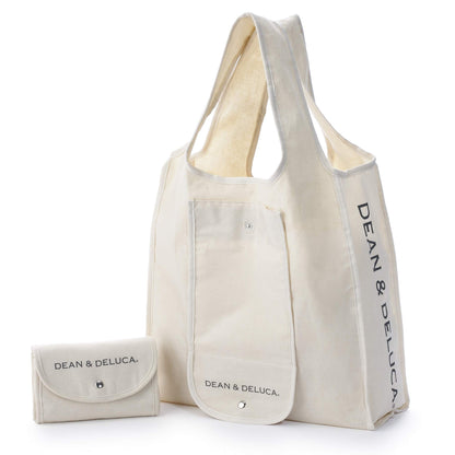 Dean & Deluca Japan Eco Shopping Bag - Foldable Lightweight Compact Plastic Bag- Japan Figure Store - #1 Bring To You The Best Japanese Goods