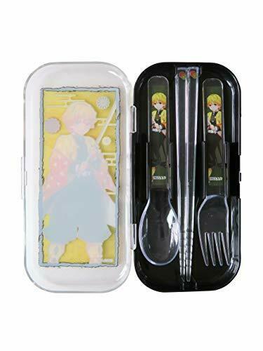 Demon Slayer Kimetsu Max Limited Clear Cutlery Set Agatsuma Zenitsu Anime- Japan Figure Store - #1 Bring To You The Best Japanese Goods