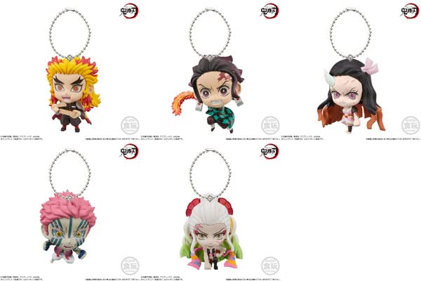 Demon Slayer: Kimetsu No Yaiba Deformed Mascot 5 Box Of 10 (Shokugan)- Japan Figure Store - #1 Bring To You The Best Japanese Goods