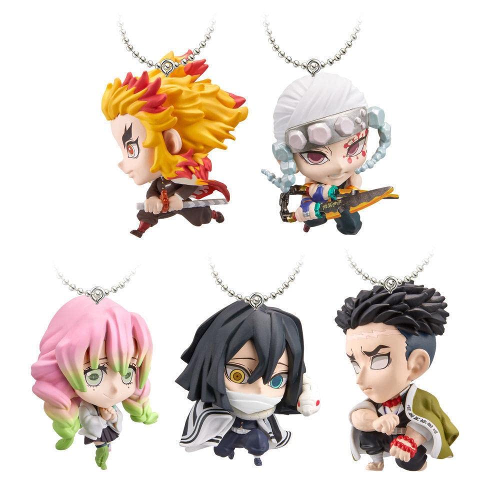 BANDAI CANDY Demon Slayer: Kimetsu No Yaiba Deforme Mascot 4 10Pack Box- Japan Figure Store - #1 Bring To You The Best Japanese Goods