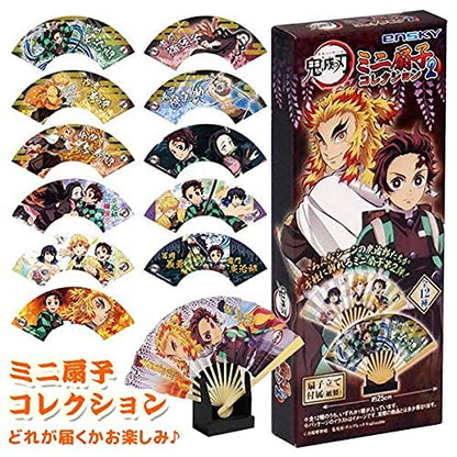 ENSKY - Demon Slayer: Kimetsu No Yaiba Mini Folding Fan Collection Vol.2- Japan Figure Store - #1 Bring To You The Best Japanese Goods