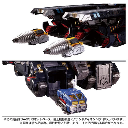 Diaclone Da-95 Robot Base: Ground Battleship Grand Dion- Japan Figure Store - #1 Bring To You The Best Japanese Goods
