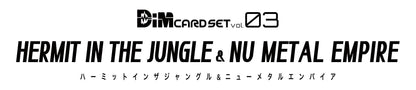 Bandai Dim Card Set Vol.3 Hermit In The Jungle & Nu Metal Empire Japanese Dim Card- Japan Figure Store - #1 Bring To You The Best Japanese Goods