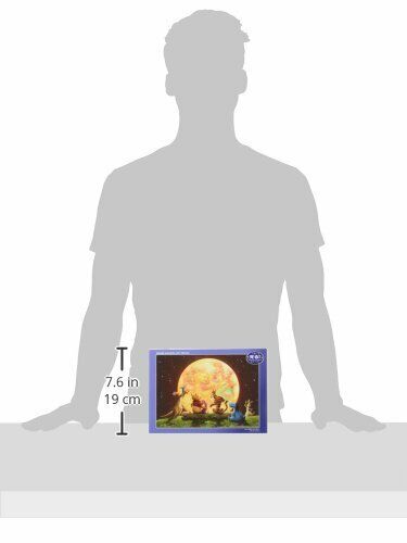 Disney Jigsaw Puzzle 300pcs Moonlight Party Winnie The Pooh- Japan Figure Store - #1 Bring To You The Best Japanese Goods