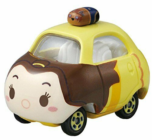 Disney Motors Tsum Tsum Dmt-07 Belle Tsum Top Tomica- Japan Figure Store - #1 Bring To You The Best Japanese Goods