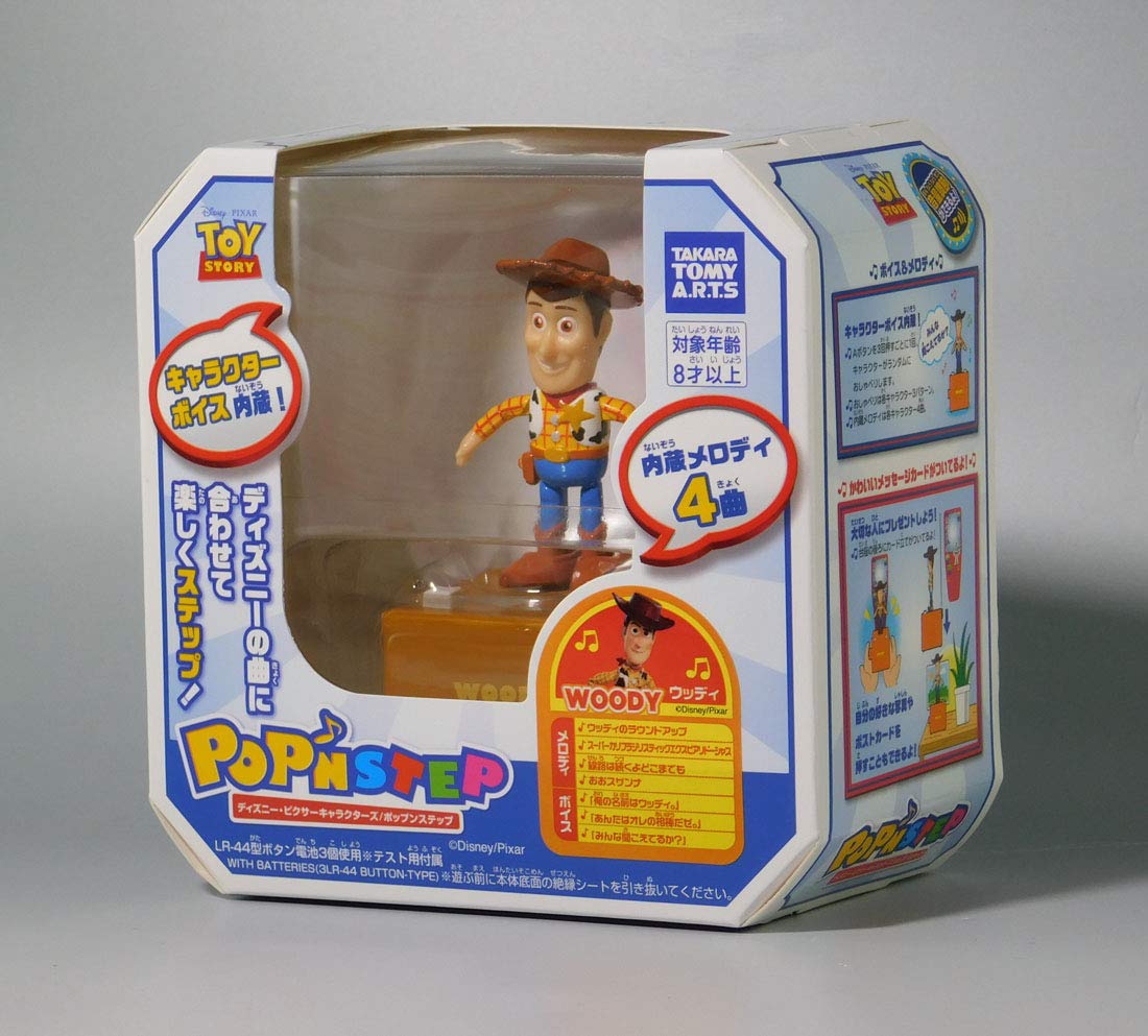 TAKARA TOMY A.R.T.S Disney Pop'N Step Woody- Japan Figure Store - #1 Bring To You The Best Japanese Goods