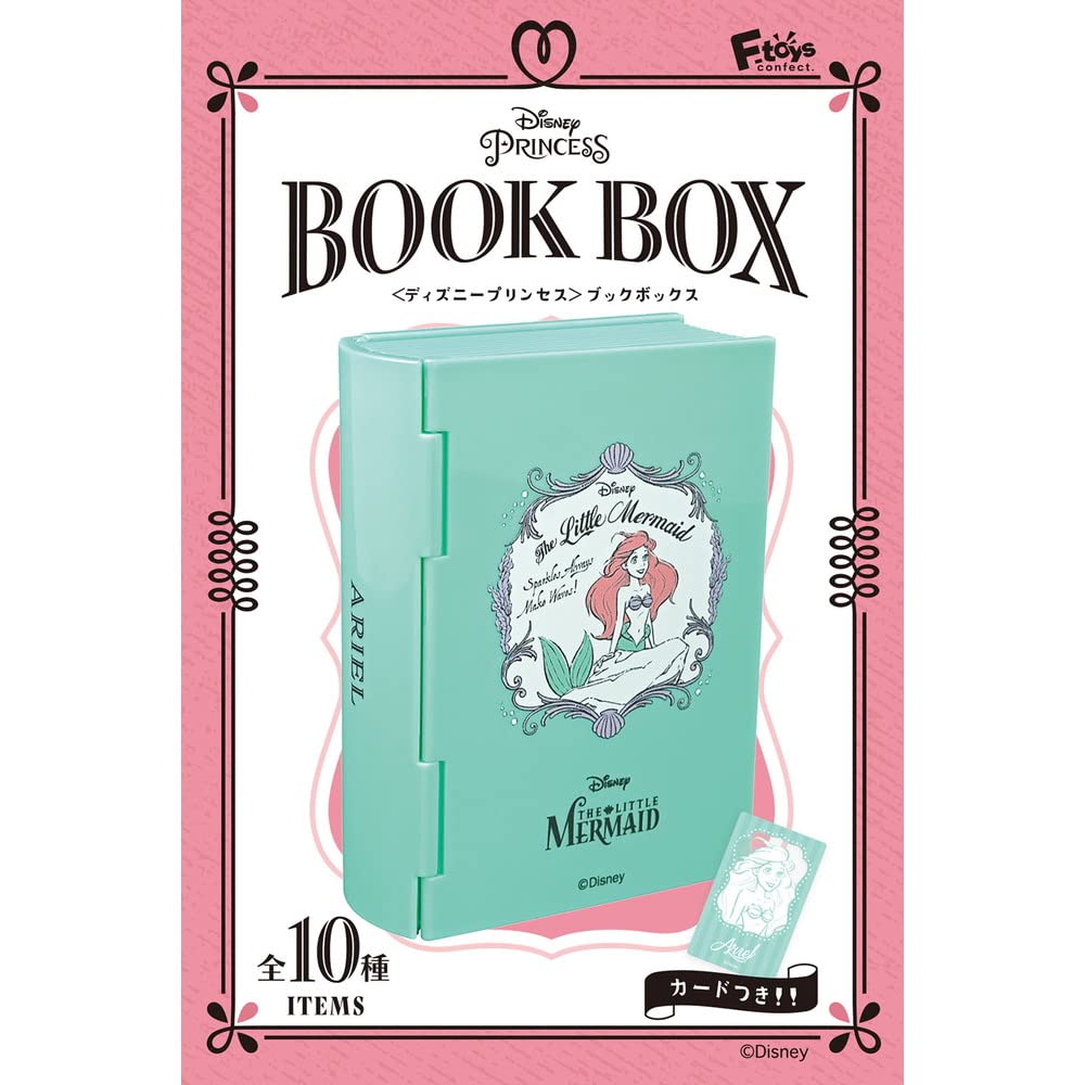 F-Toys Disney Princess Book Box Collection 10Pcs Box- Japan Figure Store - #1 Bring To You The Best Japanese Goods