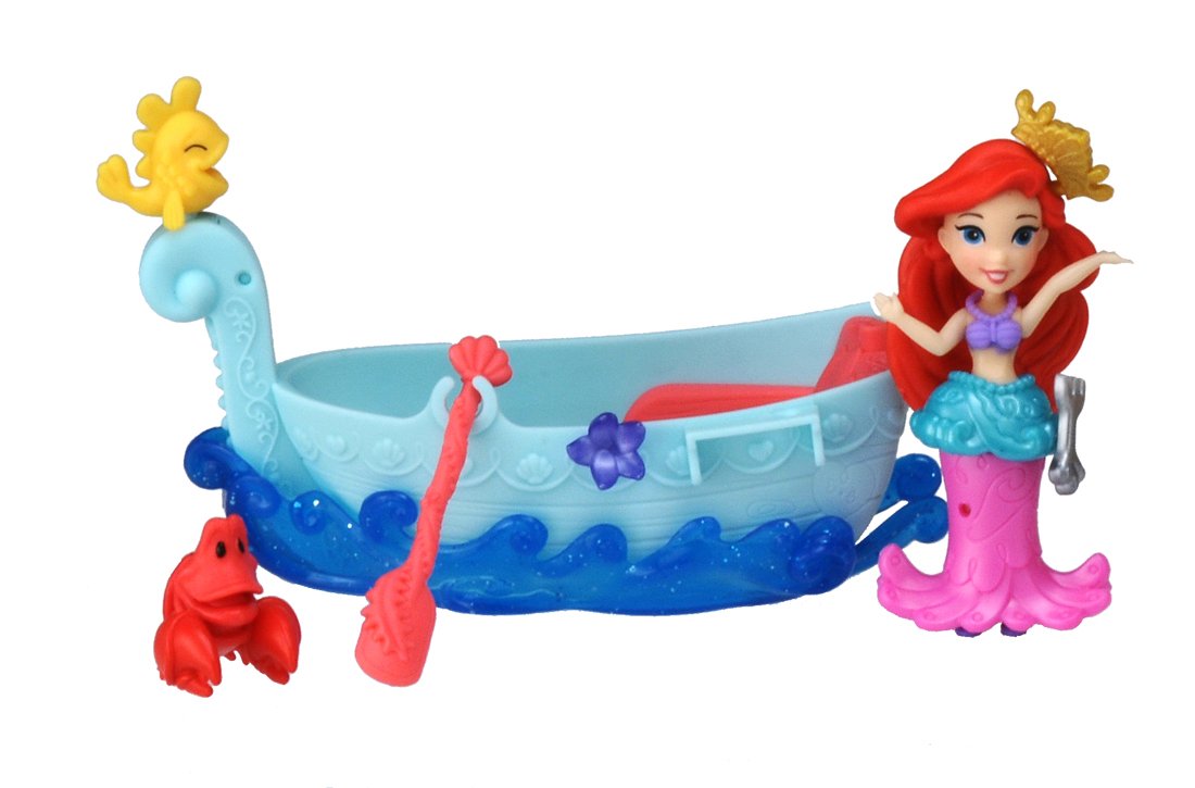 TAKARA TOMY Disney Princess Friendly Boat Ariel Little Kingdom 118442- Japan Figure Store - #1 Bring To You The Best Japanese Goods