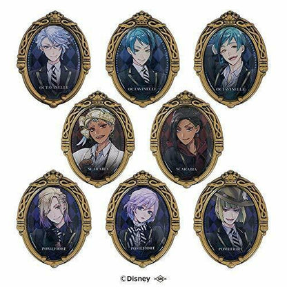 Disney Twisted Wonderland Trading Brooch Vol.2 Box 8 Set Figure Anime - Japan Figure
