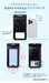 Divaid Hamee Pokemon Waterproof Case Shoulder Strap Compatible w/ iPhone Android & Various Smartphones IP68- Japan Figure Store - #1 Bring To You The Best Japanese Goods