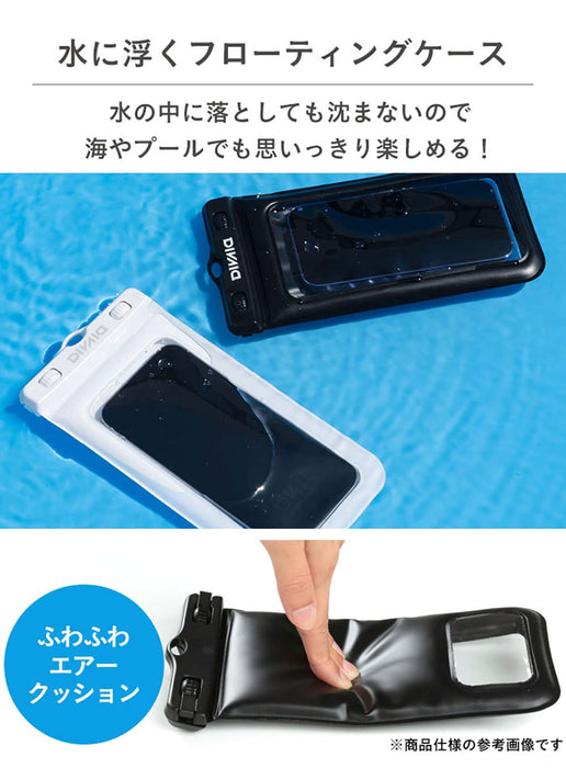 Divaid Hamee Pokemon Waterproof Case Shoulder Strap Compatible w/ iPhone Android & Various Smartphones IP68- Japan Figure Store - #1 Bring To You The Best Japanese Goods
