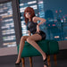Doshima Illustration Senior Office Lady With Many Moles Non-Scale Pvc Abs Painted Finished Figure- Japan Figure Store - #1 Bring To You The Best Japanese Goods