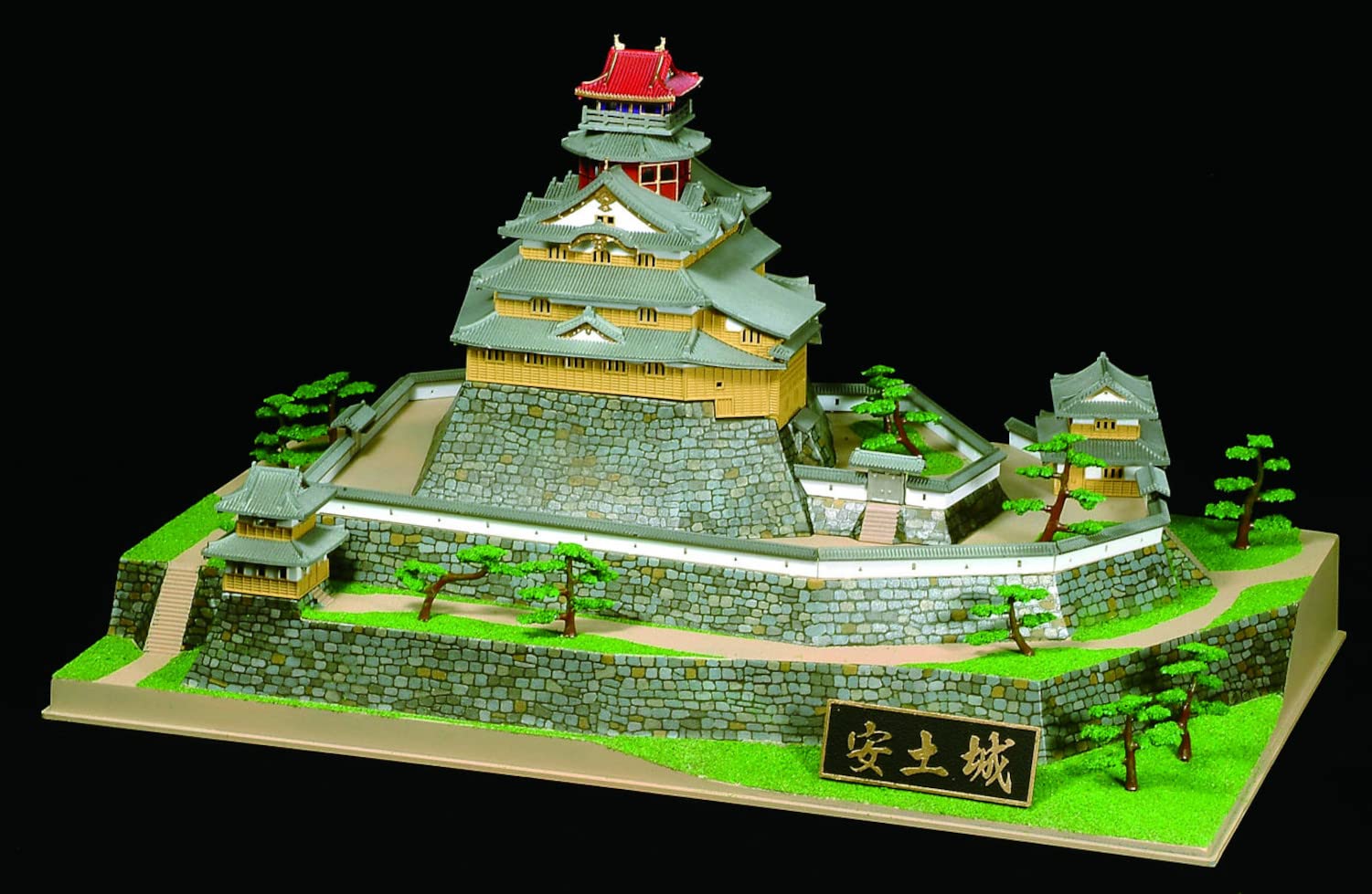 DOYUSHA Dx6 Japanese Azuchi Castle Dx 1/360 Scale Plastic Model- Japan Figure Store - #1 Bring To You The Best Japanese Goods