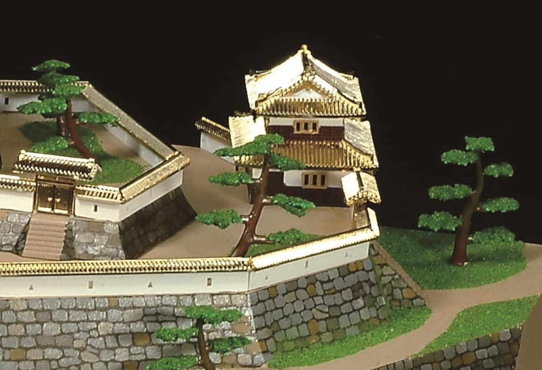 DOYUSHA Dg6 Japanese Azuchi Castle Dx Gold 1/360 Scale Plastic Model- Japan Figure Store - #1 Bring To You The Best Japanese Goods