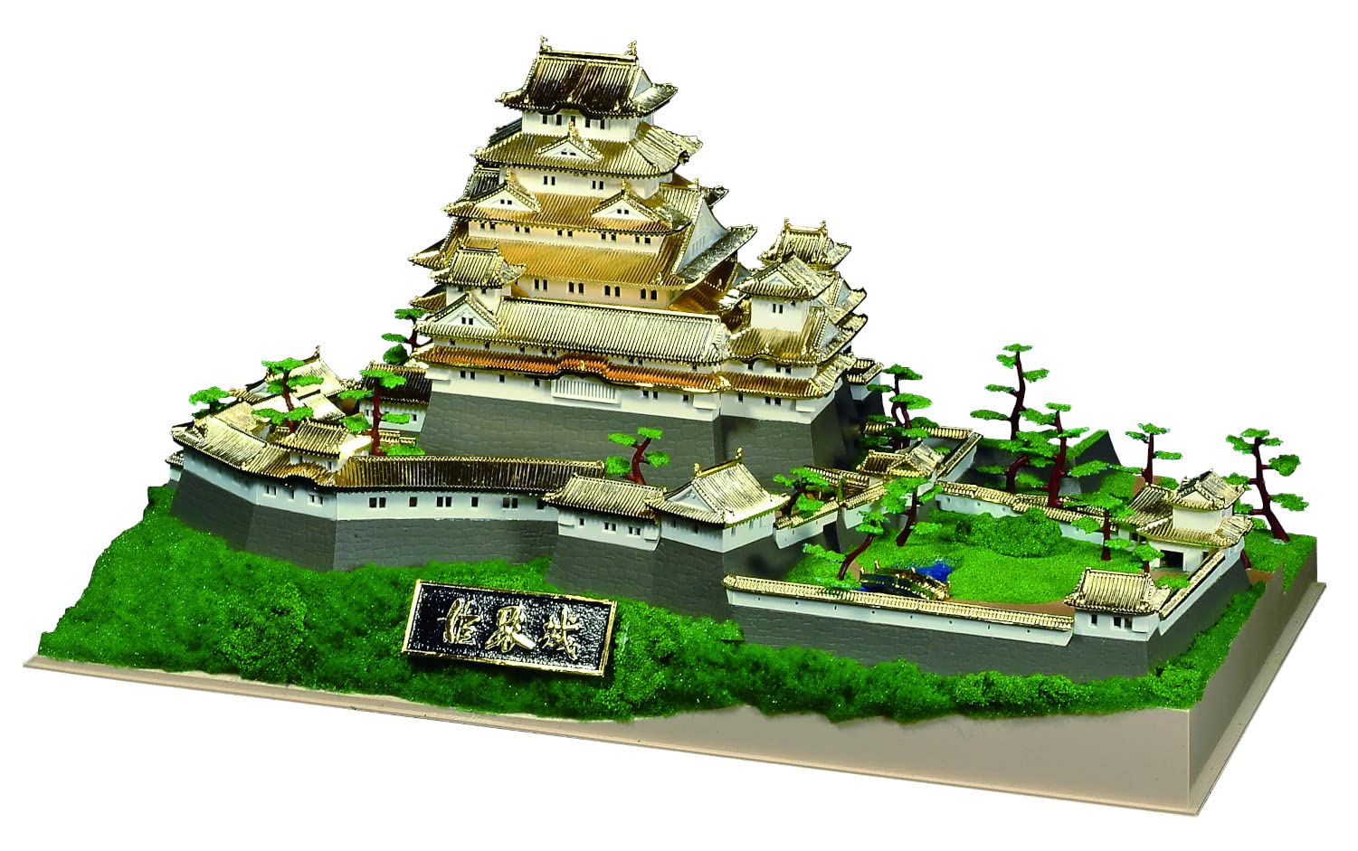 Doyusha 1/380 Japanese Famous Castle Deluxe Gold Himeji Castle Plastic Model Dg-1- Japan Figure Store - #1 Bring To You The Best Japanese Goods