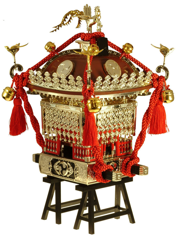Doyusha 1/8 Edo Mikoshi Brown Red Strap Plastic Model- Japan Figure Store - #1 Bring To You The Best Japanese Goods