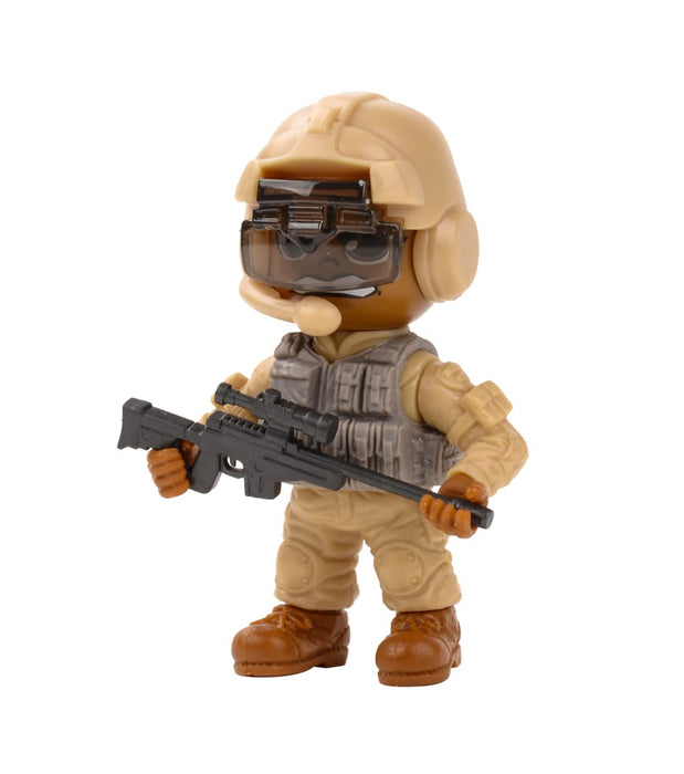 DOYUSHA T-34 Gray Deformed Plastic Model- Japan Figure Store - #1 Bring To You The Best Japanese Goods