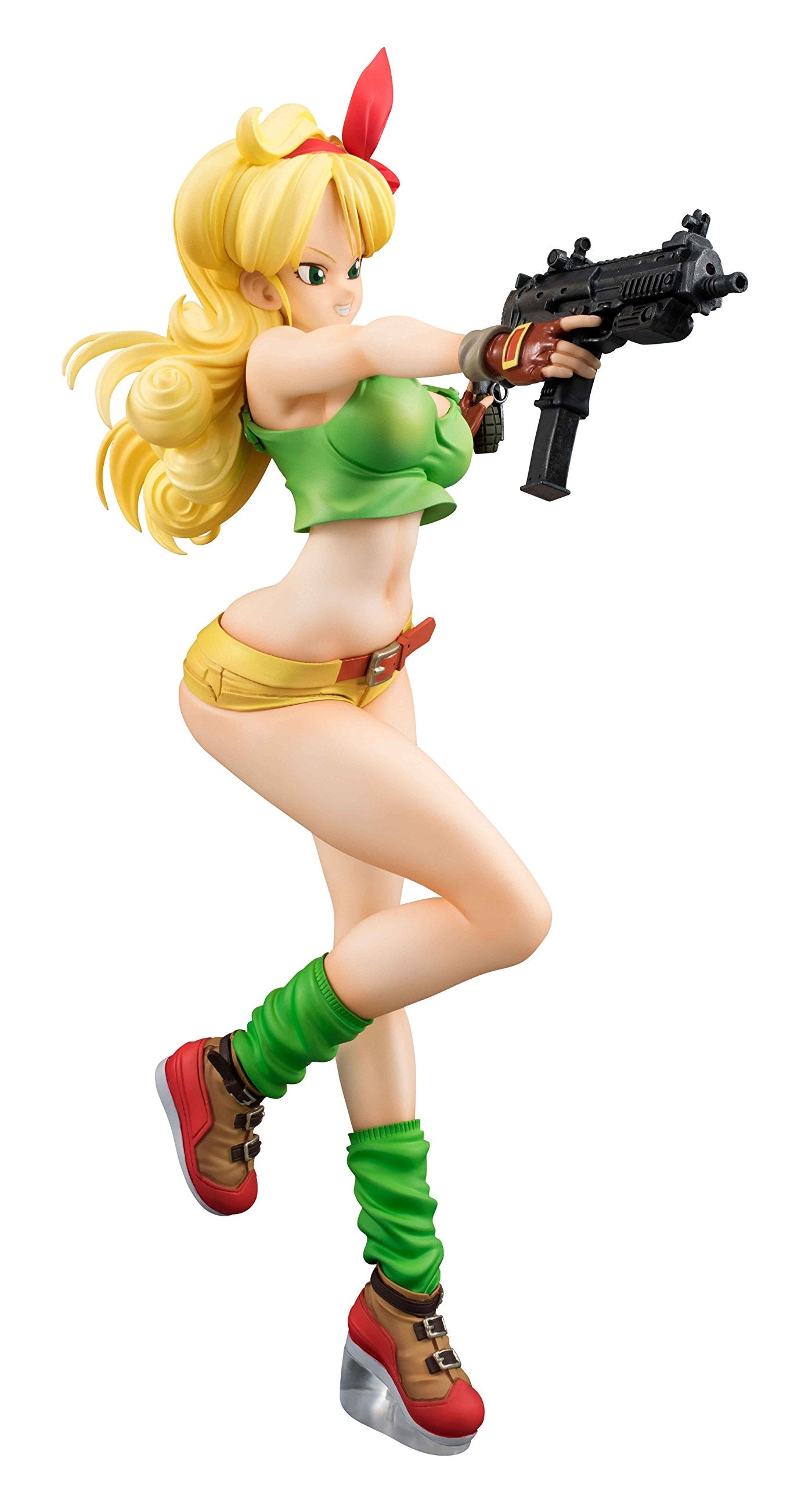 Megahouse Dragon Ball Gals Lunch Blonde Pvc Abs Figure Japan 190Mm- Japan Figure Store - #1 Bring To You The Best Japanese Goods