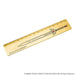 SQUARE ENIX Metal Ruler Erdrick'S Sword 35Th Anniversary Ver. Dragon Quest- Japan Figure Store - #1 Bring To You The Best Japanese Goods