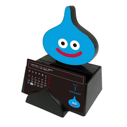 Square Enix Dragon Quest Smile Slime Desk Organizer Calendar Slime - Desk Calendar- Japan Figure Store - #1 Bring To You The Best Japanese Goods
