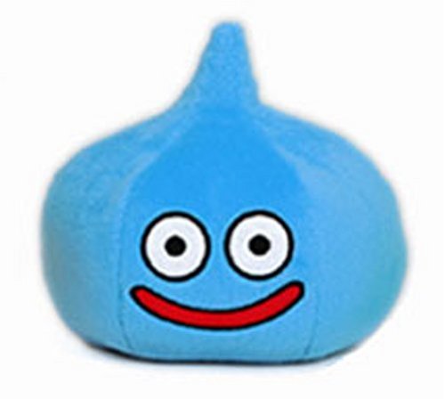 Square Enix Dragon Quest Smile Slime Stuffed Doll M Slime Blue Old Number - Slime Plush Toys- Japan Figure Store - #1 Bring To You The Best Japanese Goods