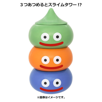 Square Enix Dragon Quest Smile Slime Small Bowl With Lid Lime Slime - Japanese Small Bowls- Japan Figure Store - #1 Bring To You The Best Japanese Goods