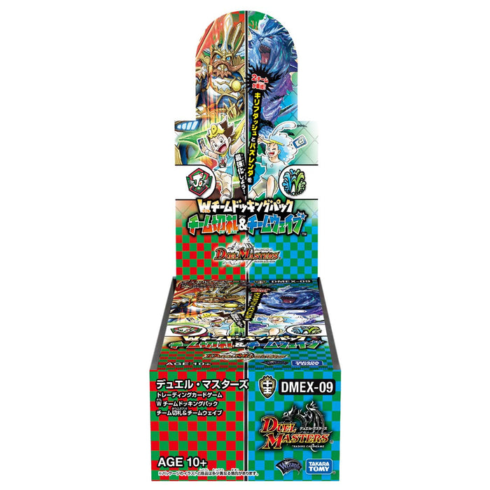 Takara Tomy Duel Masters Tcg Dmex-09 Team Docking Pack Team Trump & Team Wave Trading Cards- Japan Figure Store - #1 Bring To You The Best Japanese Goods
