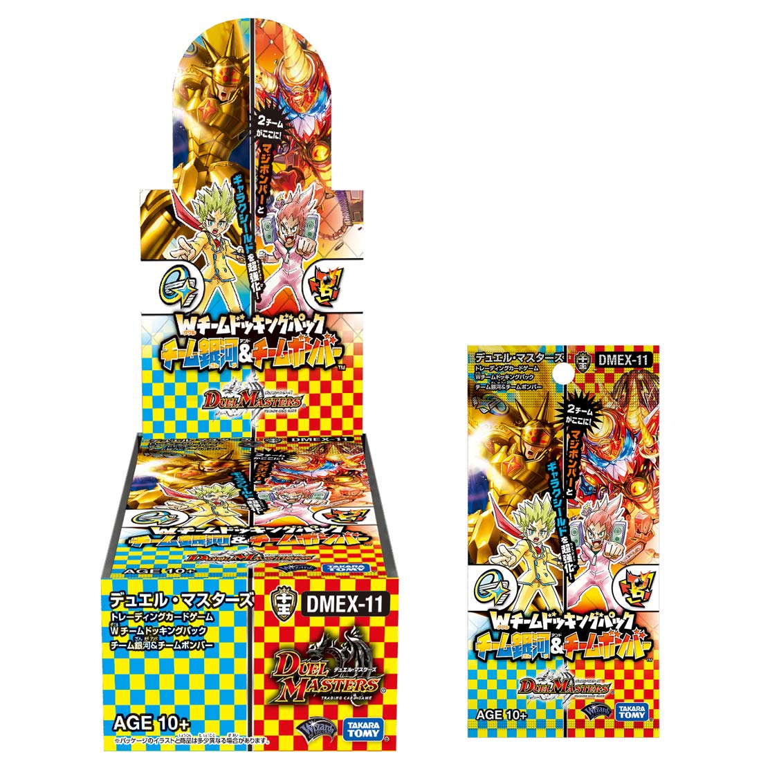 Takara Tomy Duel Masters Tcg Dmex-11 Double Team Docking Pack Team Ginga & Team Bomber Board Games- Japan Figure Store - #1 Bring To You The Best Japanese Goods