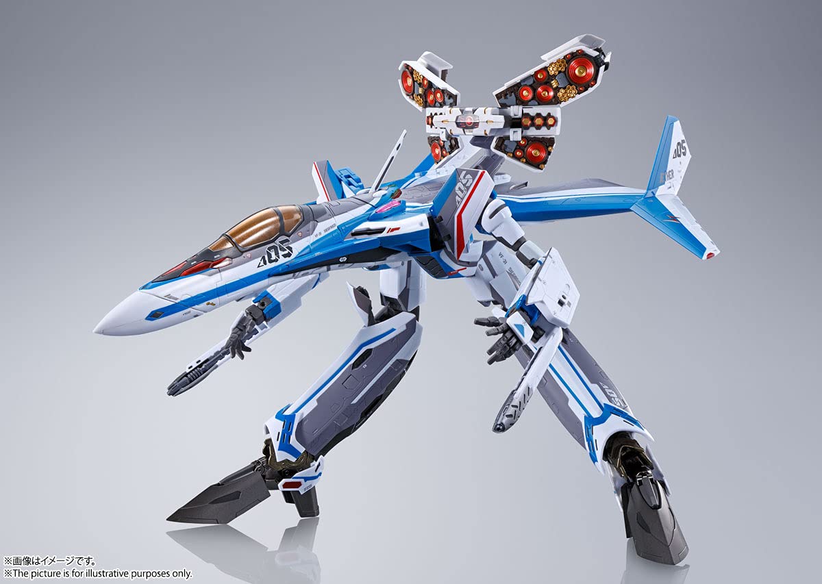 BANDAI Dx Chogokin Movie Vf-31J Siegfried Hayate Immelmann Custom Field Projection Unit Equipped Figure Macross Delta- Japan Figure Store - #1 Bring To You The Best Japanese Goods